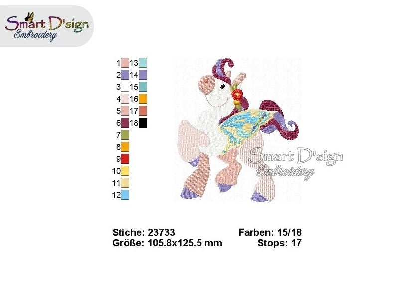 EINHORN 4 - Teil des Sets Magische Ponies