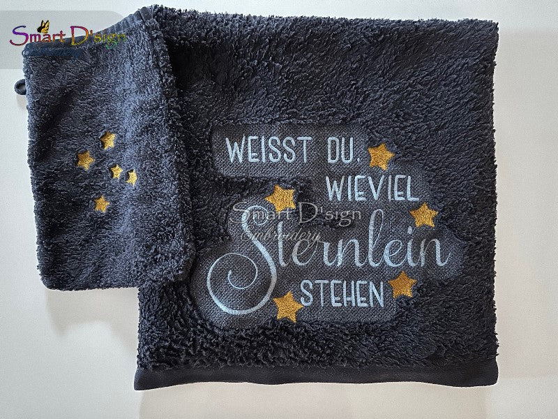 WEISST DU WIEVIEL STERNLEIN STEHEN Saying