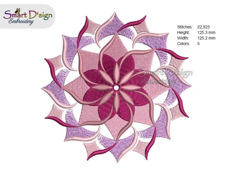 WIND WHEEL FLOWER 01 MANDALA