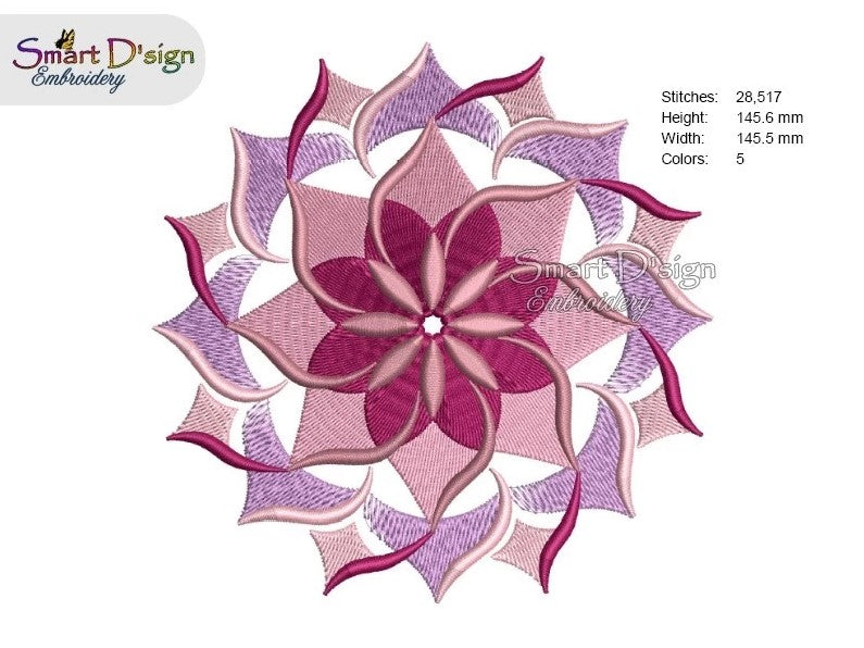 WINDRAD BLUMEN MANDALA 01