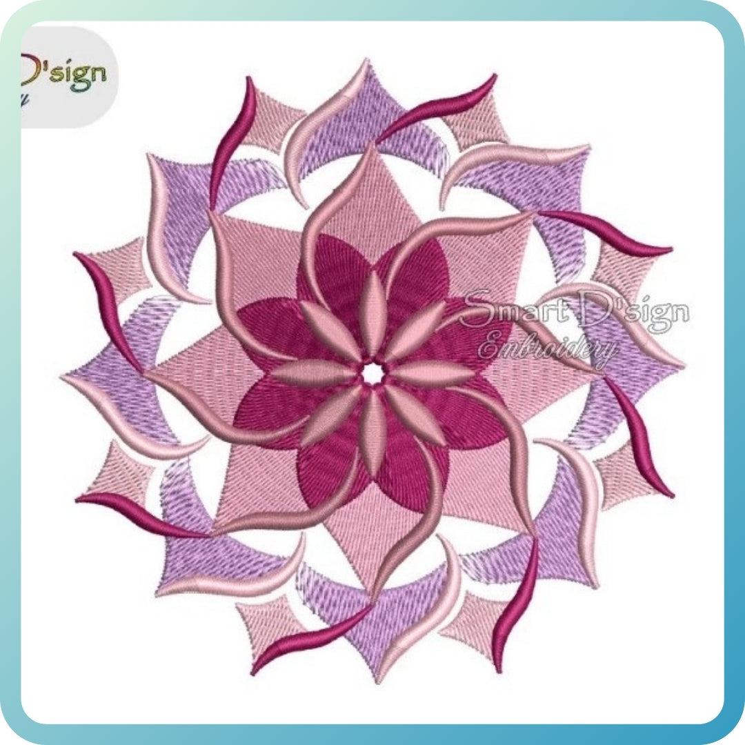 WINDRAD BLUMEN MANDALA 01