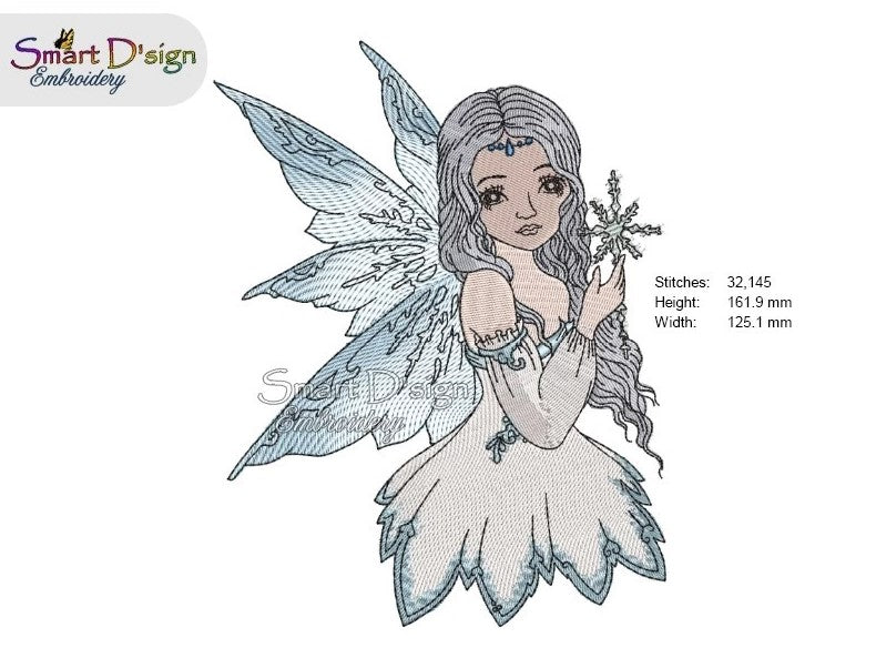 FANTASY WINTER FAIRY, Garden Fairy