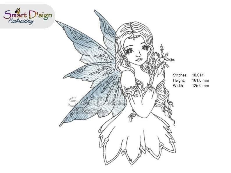 FANTASY WINTER FAIRY, Garden Fairy