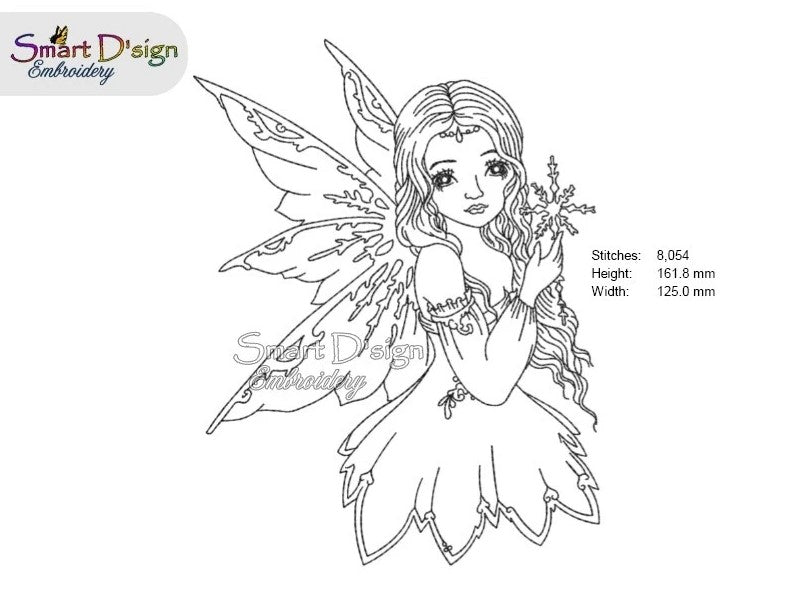 FANTASY WINTER FAIRY, Garden Fairy