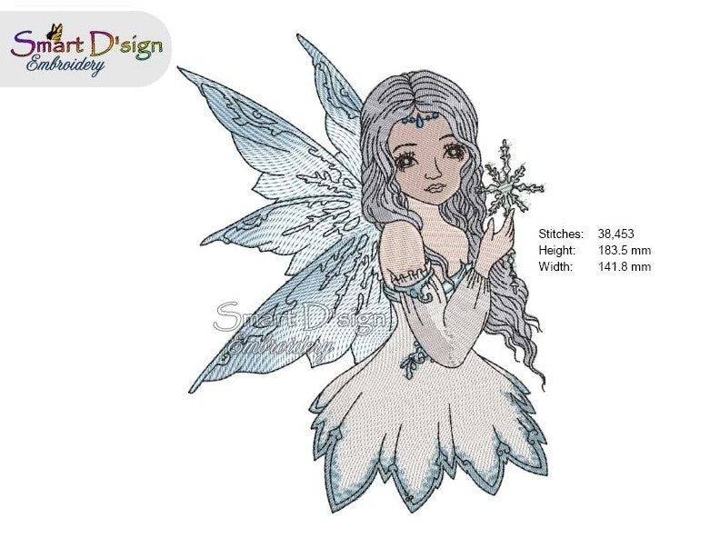 FANTASY WINTER FAIRY, Garden Fairy