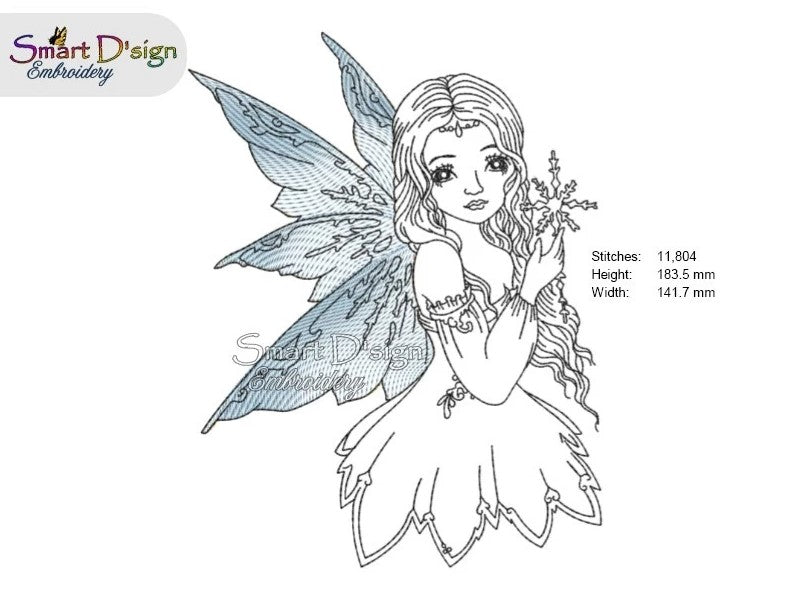 FANTASY WINTER FAIRY, Garden Fairy