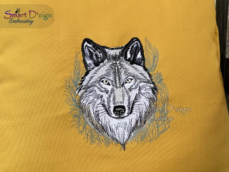 WOLF Füll und Sketch Motiv