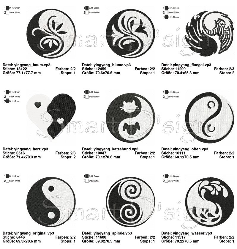 YING YANG Set